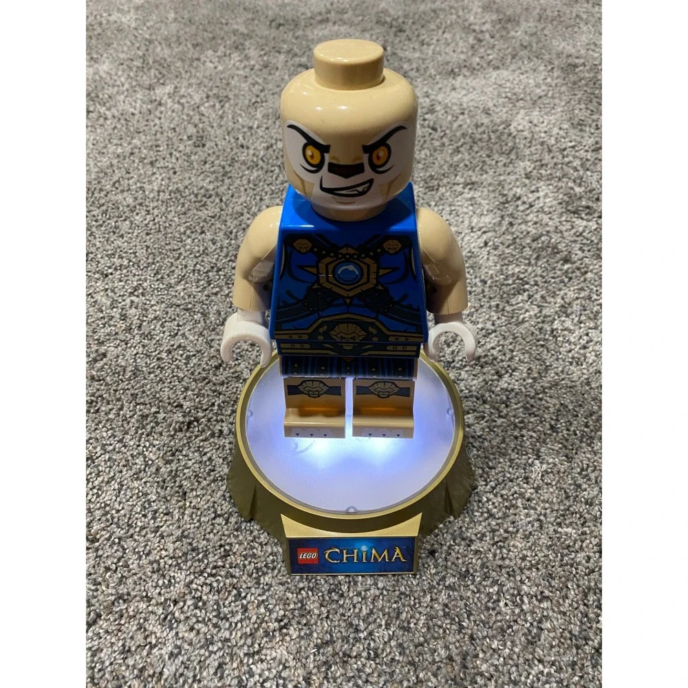 LEGO Legends of Chima Laval LED Lite Figure Unisex Large Blue Light Up Untested